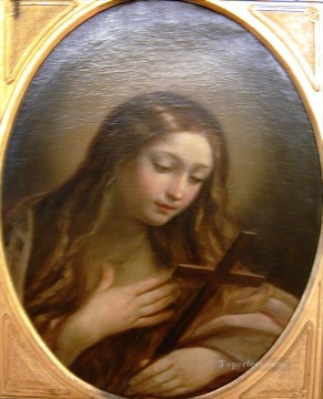  Baroque Oil Painting - Mary Magdalen Baroque Guido Reni
